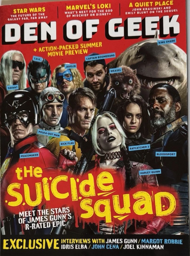 DEN OF GEEK magazine side cover Issue 2 Summer 2021