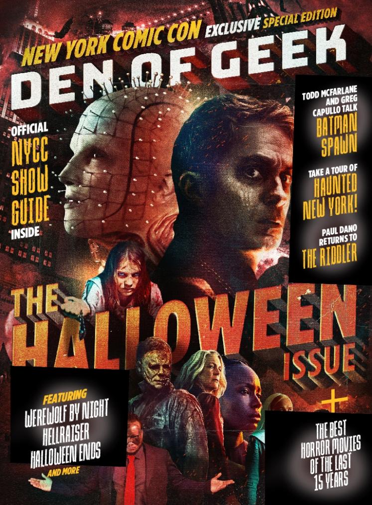DEN OF GEEK magazine side cover  Special  October 2022