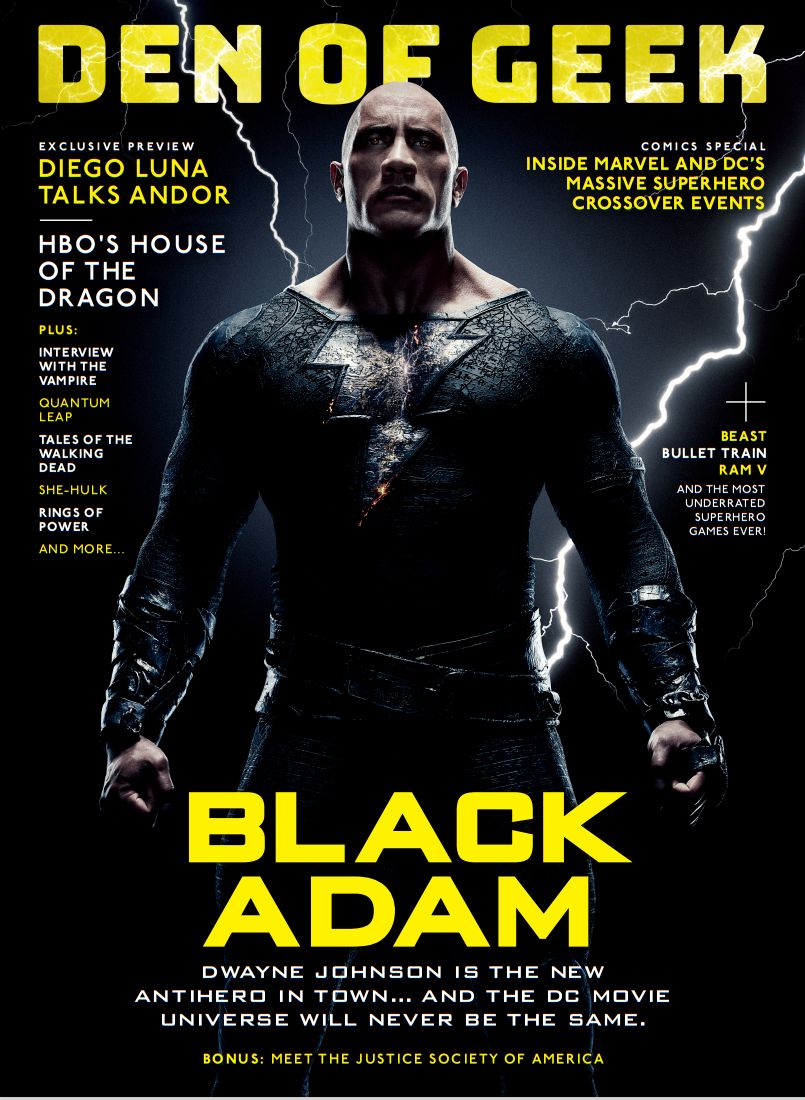 DEN OF GEEK magazine side cover Issue 7   2022