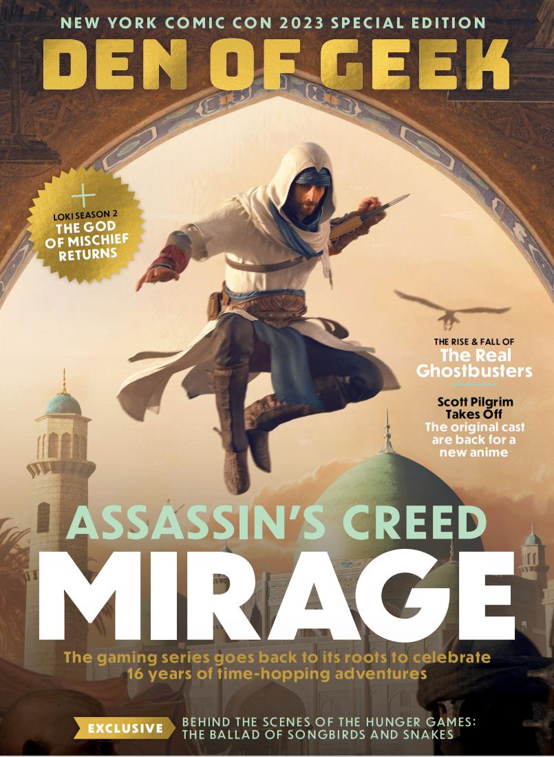 DEN OF GEEK magazine side cover Fall 2023