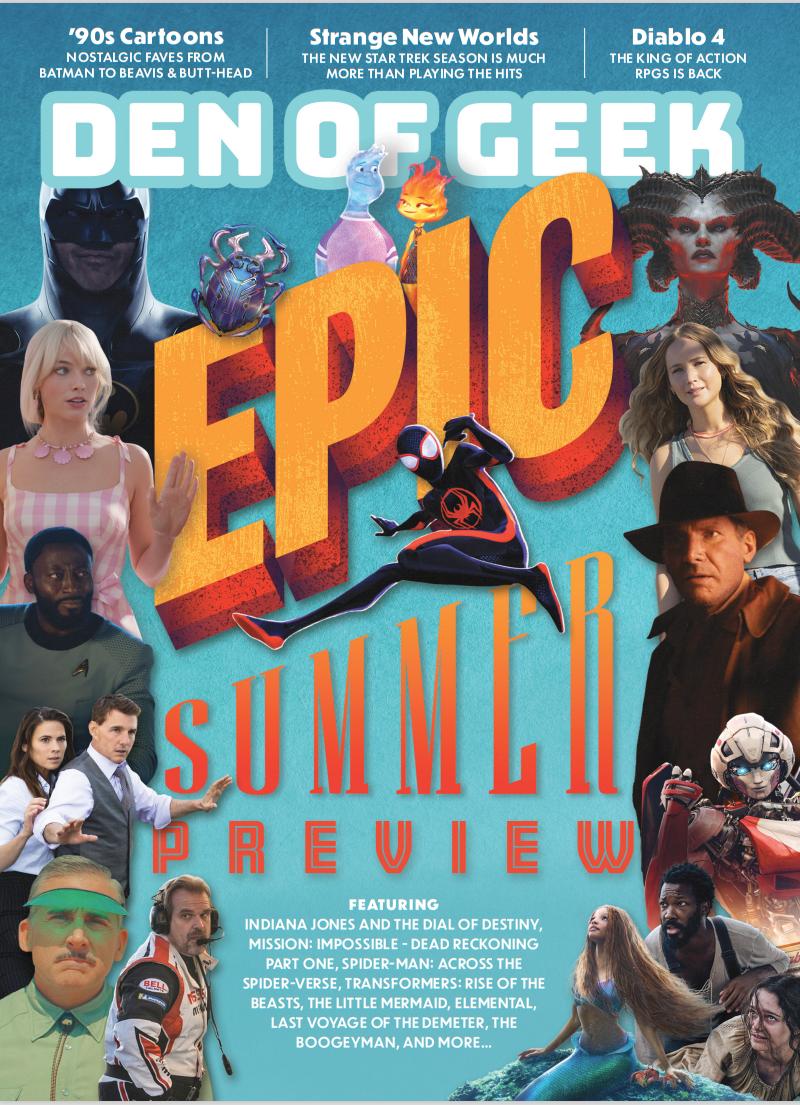 DEN OF GEEK magazine side cover Issue 10 Summer 2023