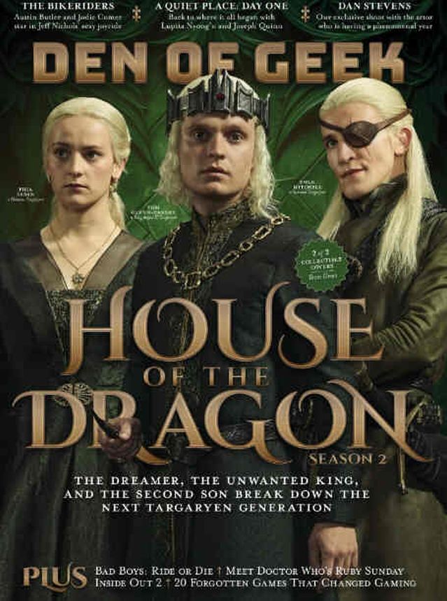 DEN OF GEEK magazine side cover  May 2024