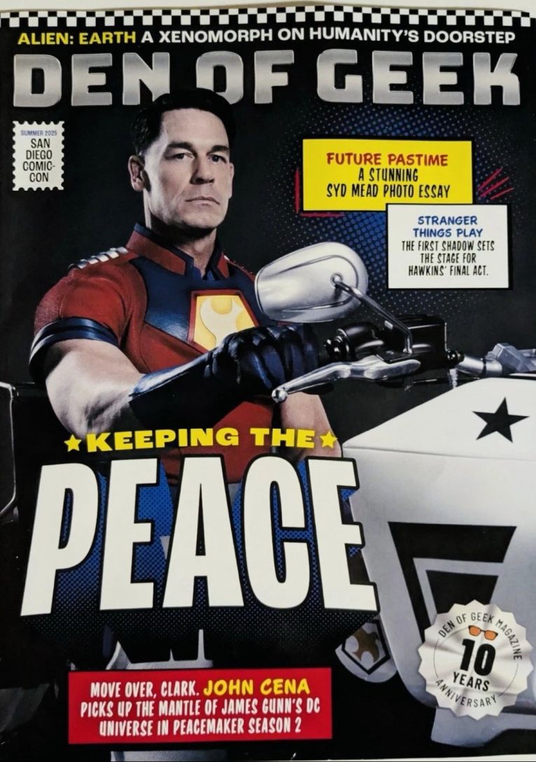 DEN OF GEEK magazine side cover Summer 2025