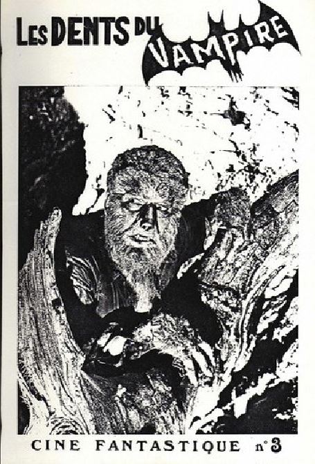 DENTS DU VAMPIRE magazine side cover Issue 3 October 1981