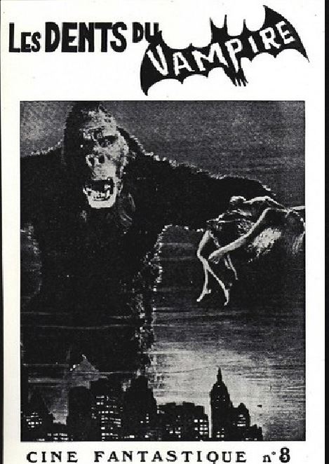 DENTS DU VAMPIRE magazine side cover Issue 8   1982