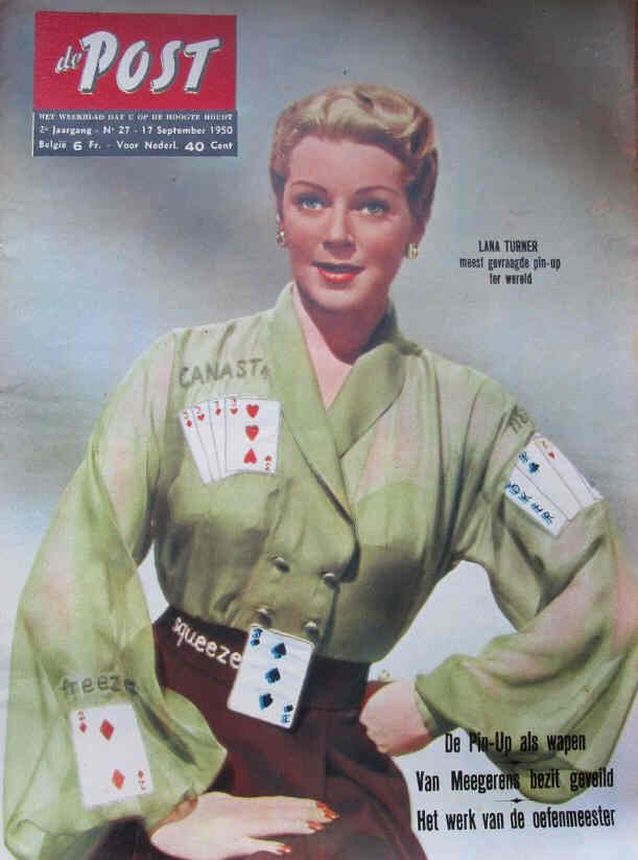 POST |DE magazine side cover Issue 27 17 September 1950