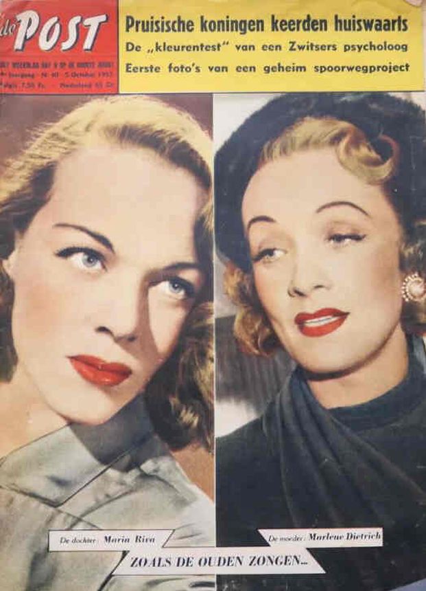 POST |DE magazine side cover 5 October 1952