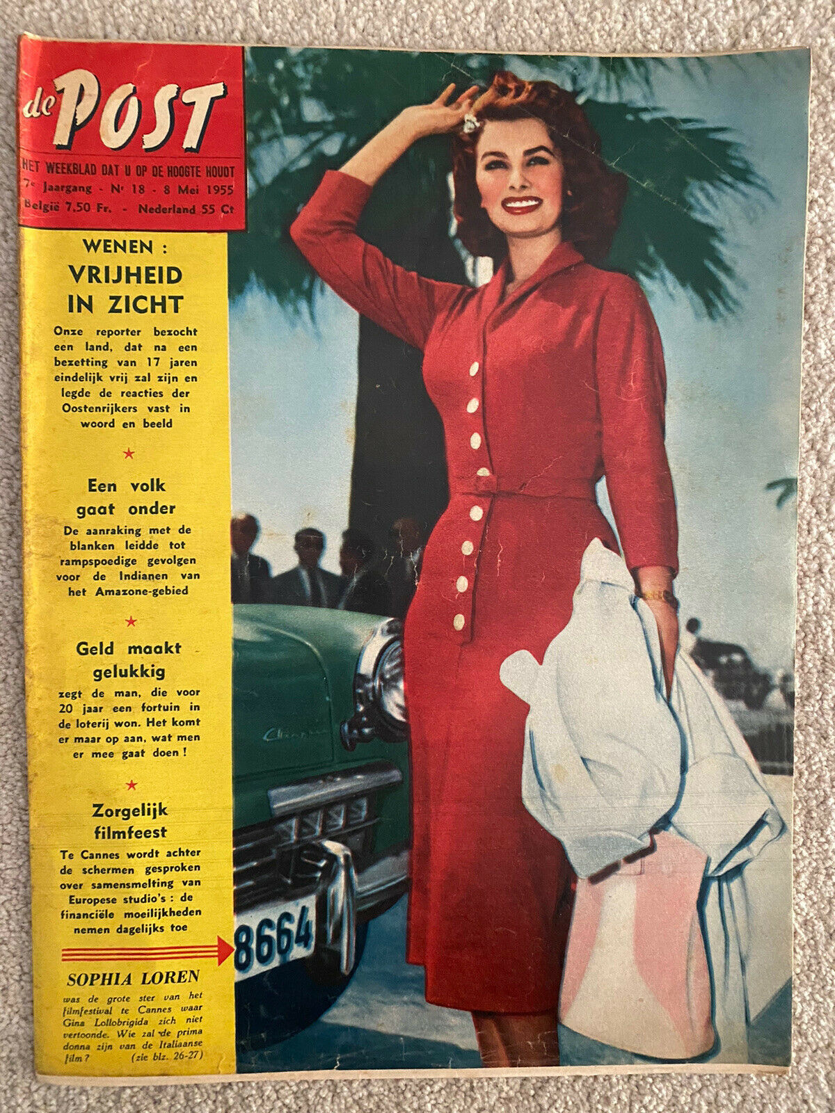 POST |DE magazine side cover Issue 18 8 May 1955