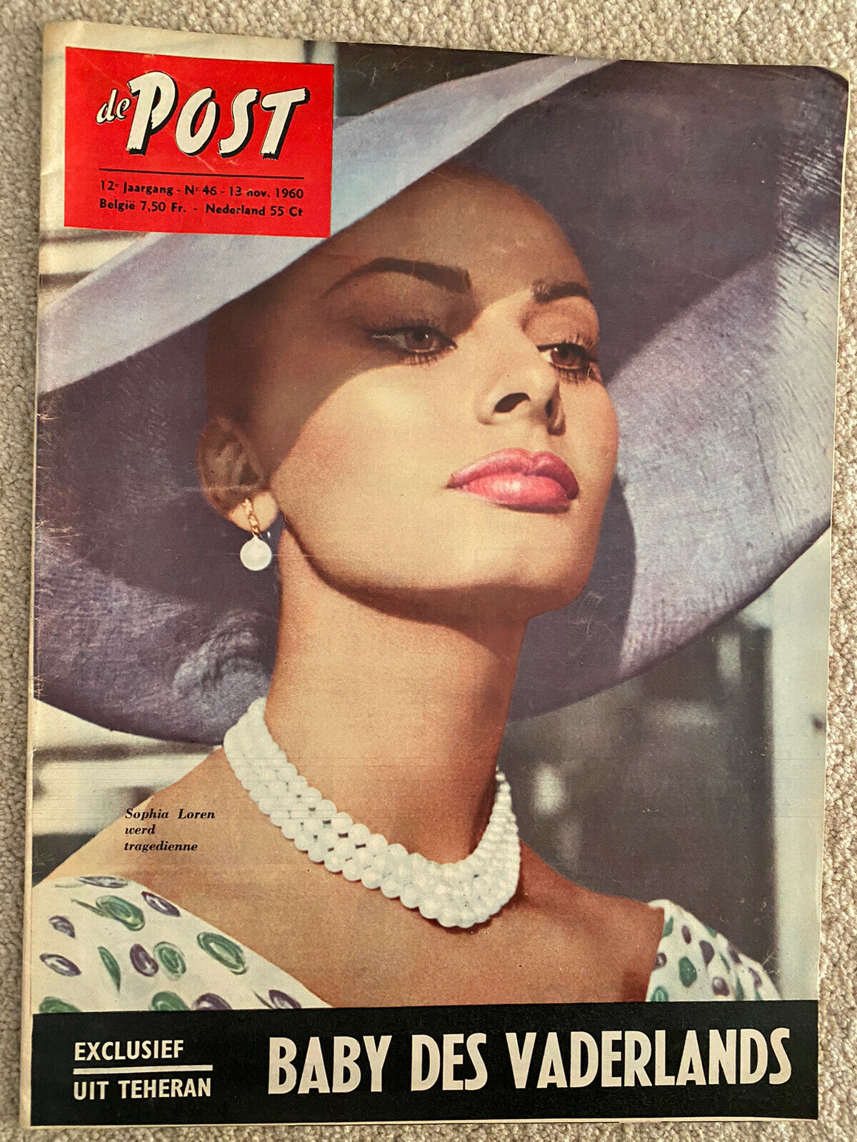 POST |DE magazine side cover Issue 46 13 November 1960
