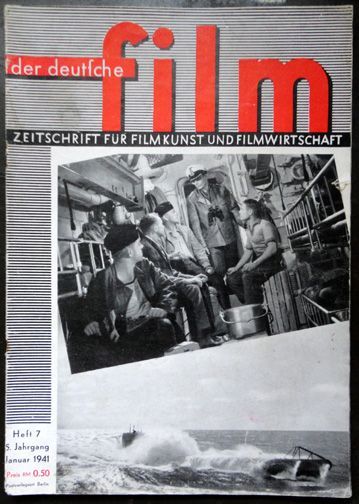 DEUTSCHE FILM | DER magazine side cover January 1941