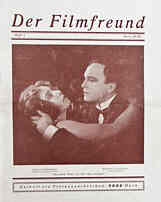 FILMFREUND | DER magazine side cover Issue 1  1924