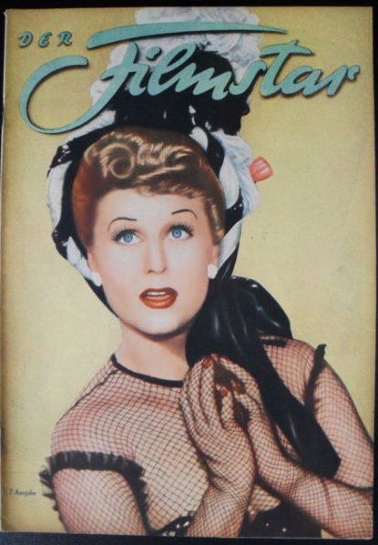 FILMSTAR | DER magazine side cover Issue 7  1948