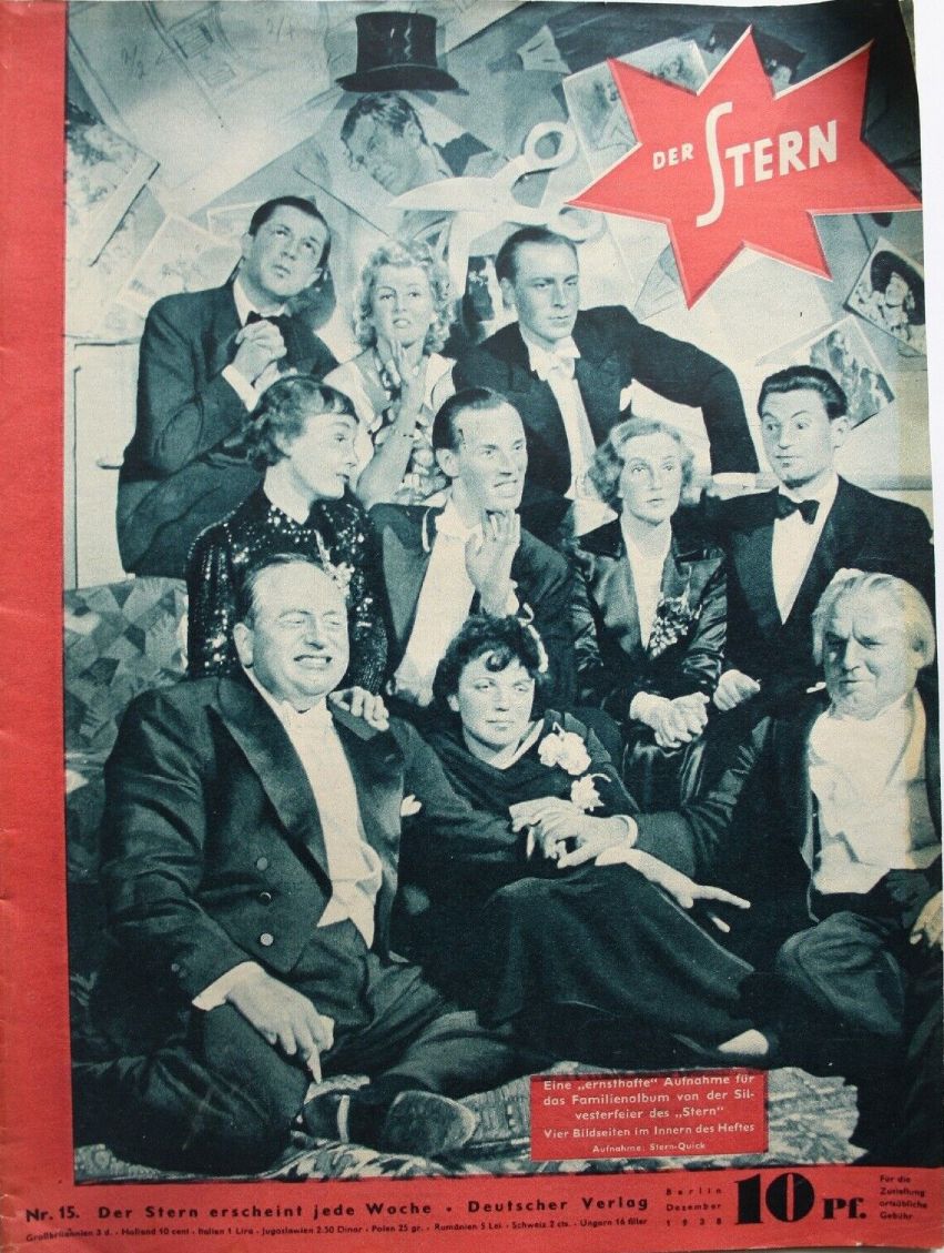 STERN | DER magazine side cover Issue 15  1938
