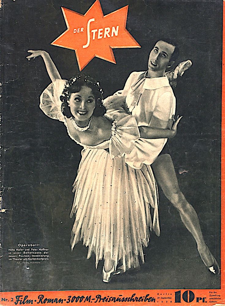 STERN | DER magazine side cover Issue 2 27 September 1938