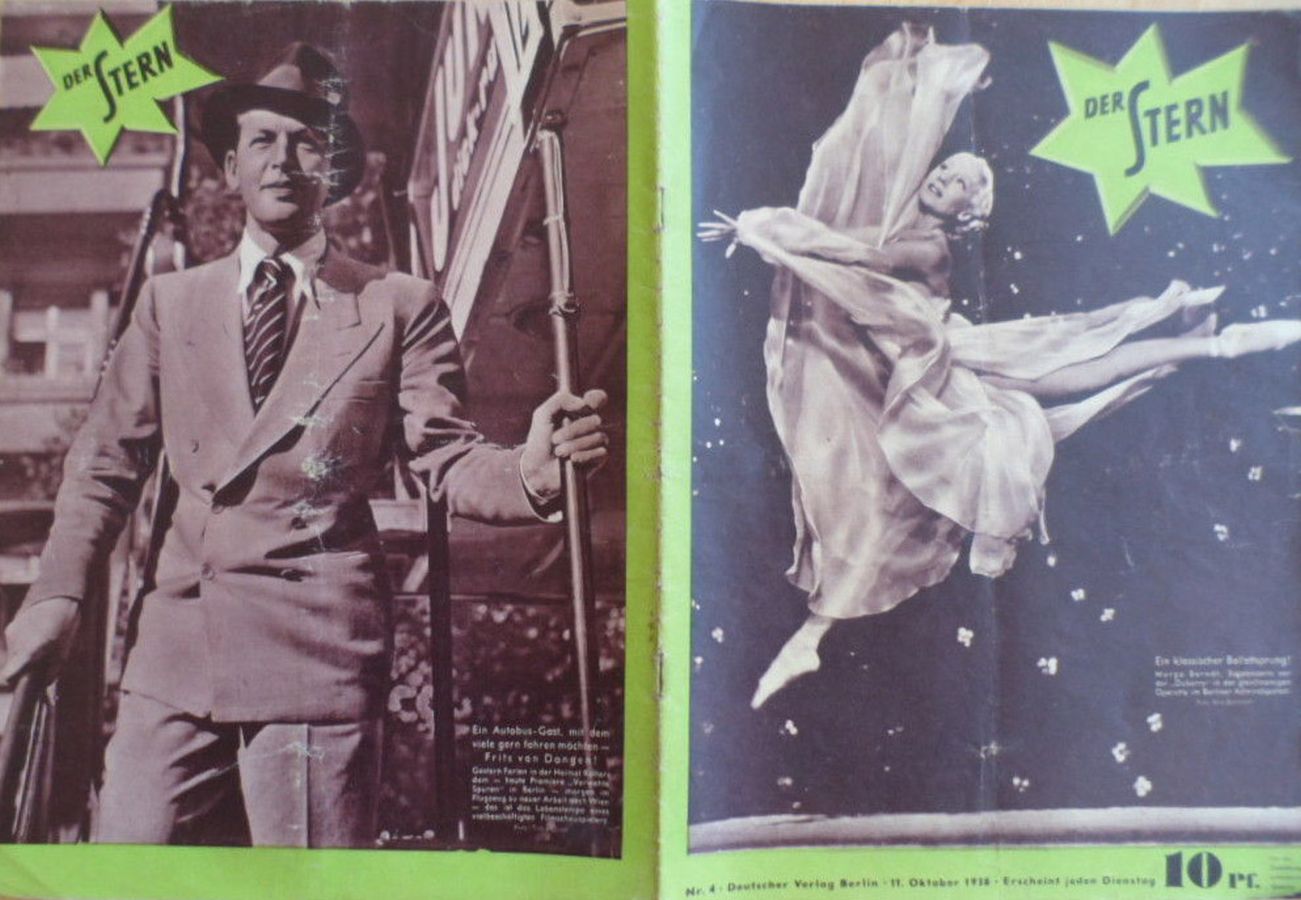 STERN | DER magazine side cover Issue 4 11 October 1938