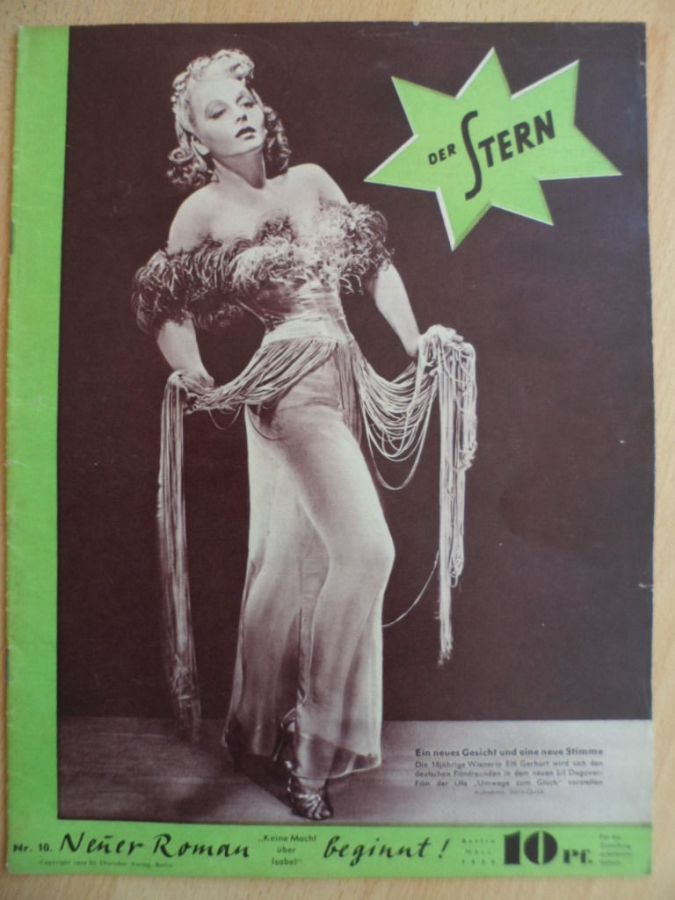STERN | DER magazine side cover Issue 10 March 1939