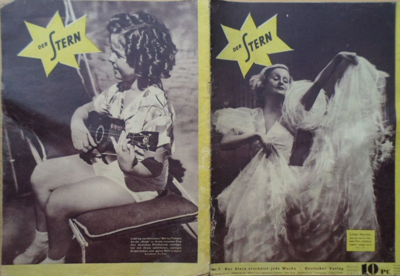 STERN | DER magazine side cover Issue 1  1939