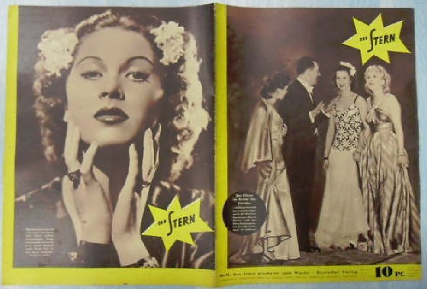 STERN | DER magazine side cover Issue 16 April 1939
