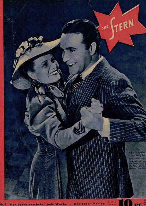 STERN | DER magazine side cover Issue 2 January 1939