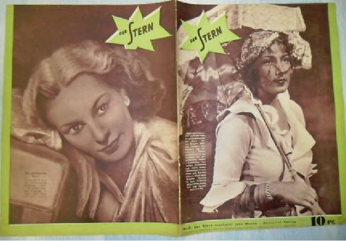 STERN | DER magazine side cover Issue 25 June 1939