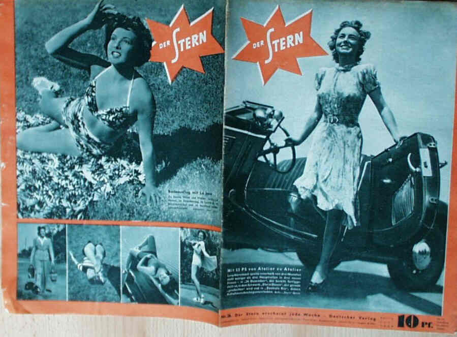 STERN | DER magazine side cover Issue 26  1939