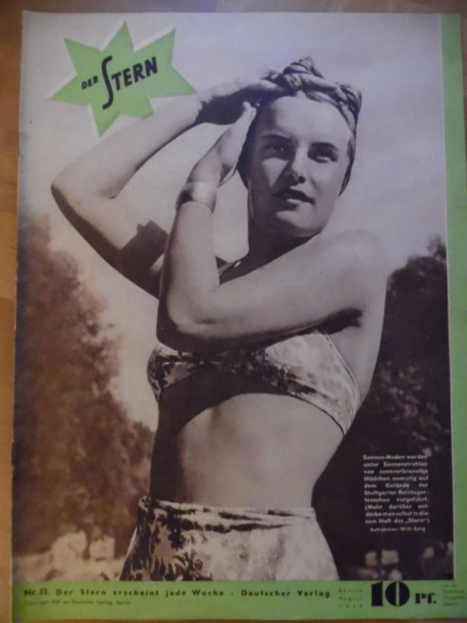 STERN | DER magazine side cover Issue 32  1939