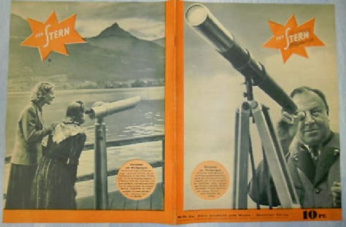 STERN | DER magazine side cover Issue 33 August 1939