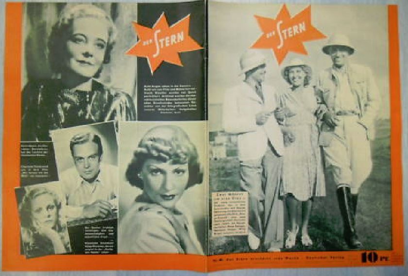 STERN | DER magazine side cover Issue 40 October 1939