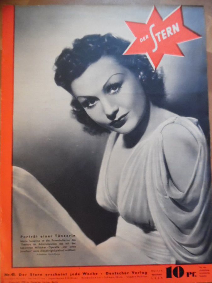 STERN | DER magazine side cover Issue 45  1939