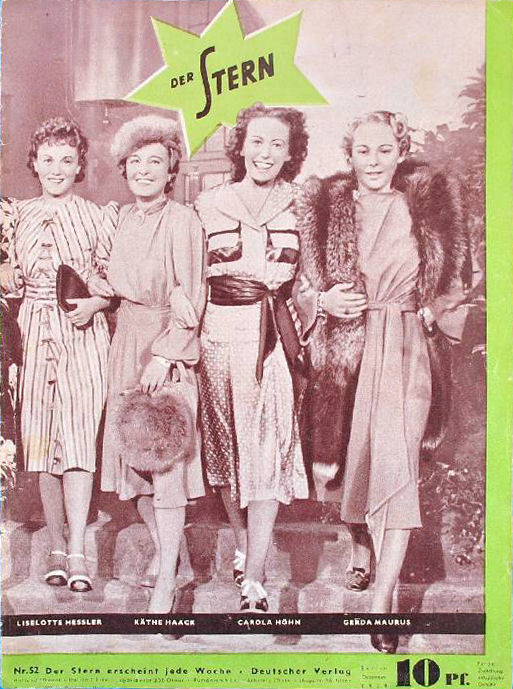 STERN | DER magazine side cover Issue 52 December 1939