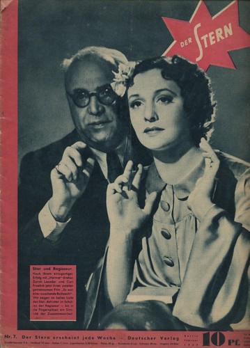STERN | DER magazine side cover Issue 7  1939