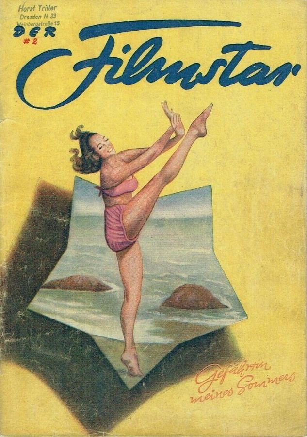 FILMSTAR | DER magazine side cover Issue 2   1948