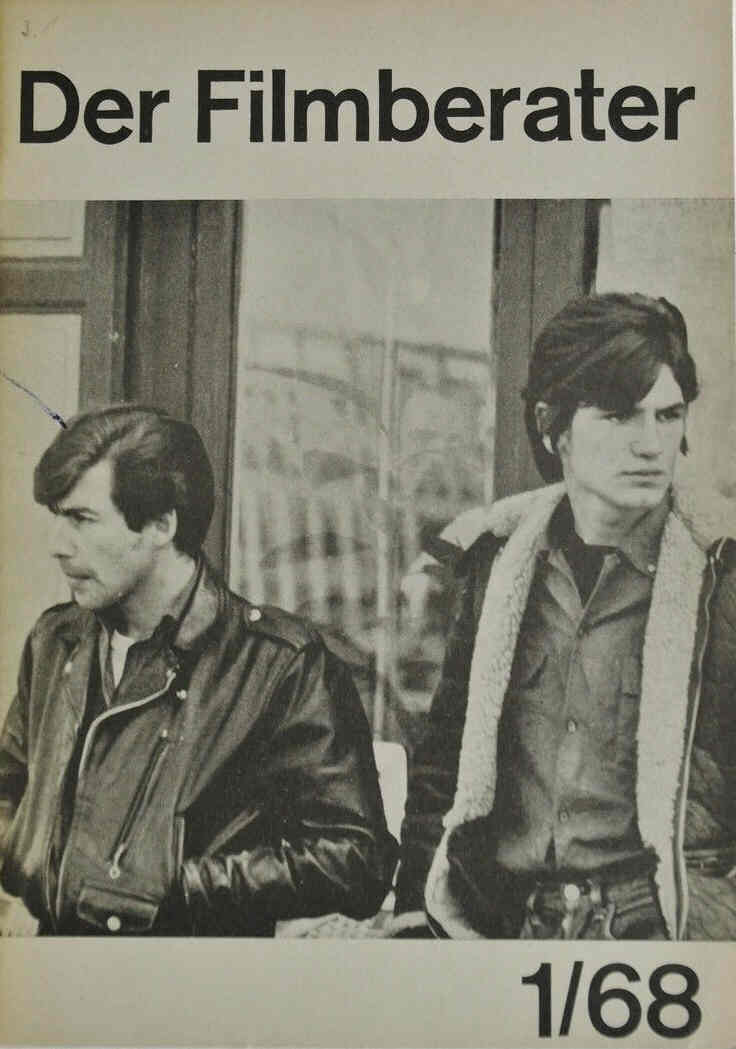 FILMBERATER (Ch) magazine side cover Issue 1  1968