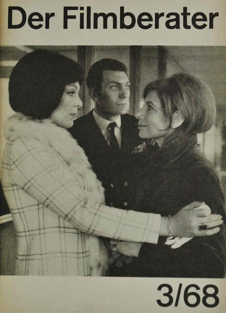 FILMBERATER (Ch) magazine side cover Issue 3  1968