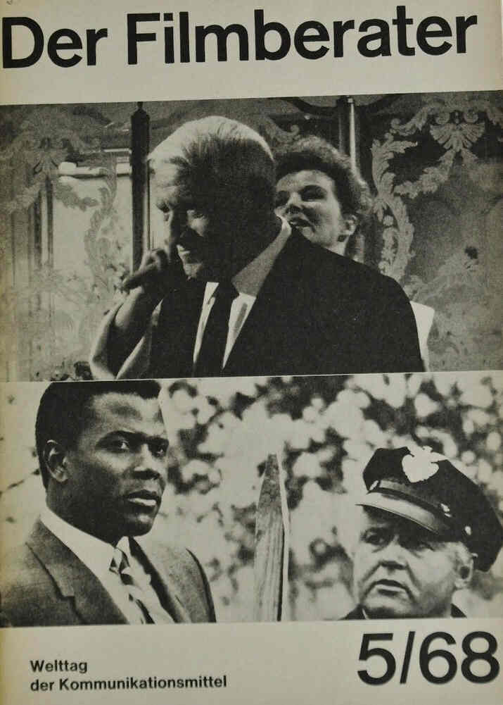 FILMBERATER (Ch) magazine side cover Issue 5  1968