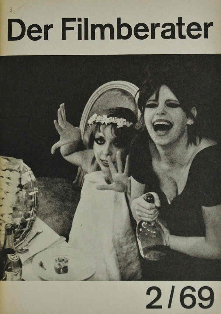 FILMBERATER (Ch) magazine side cover Issue 2  1969
