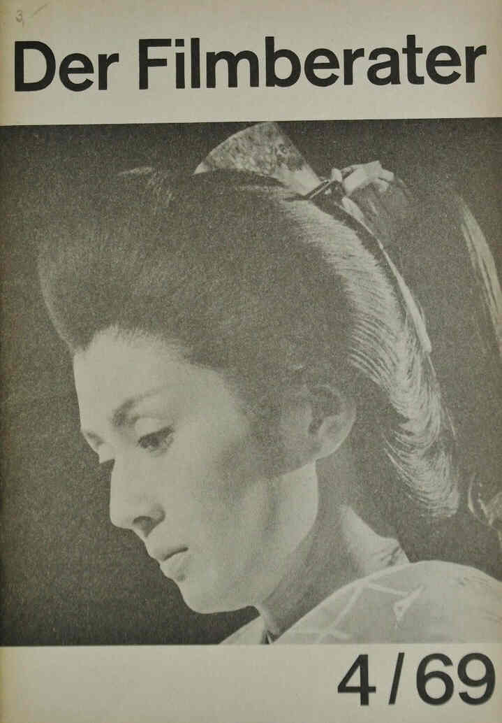 FILMBERATER (Ch) magazine side cover Issue 4  1969