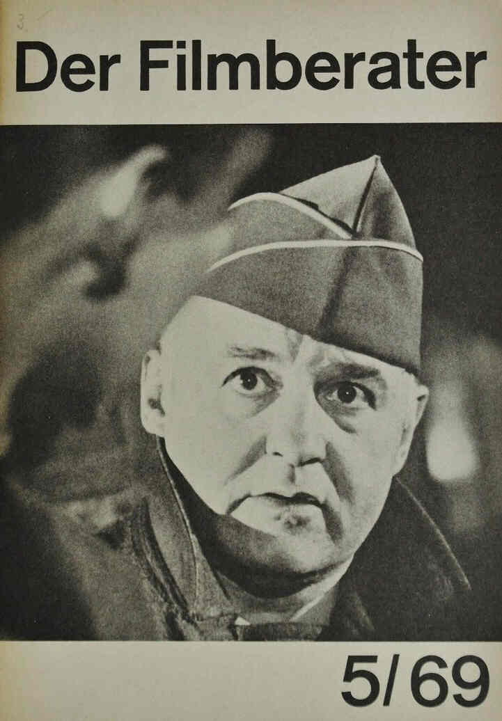 FILMBERATER (Ch) magazine side cover Issue 5  1969