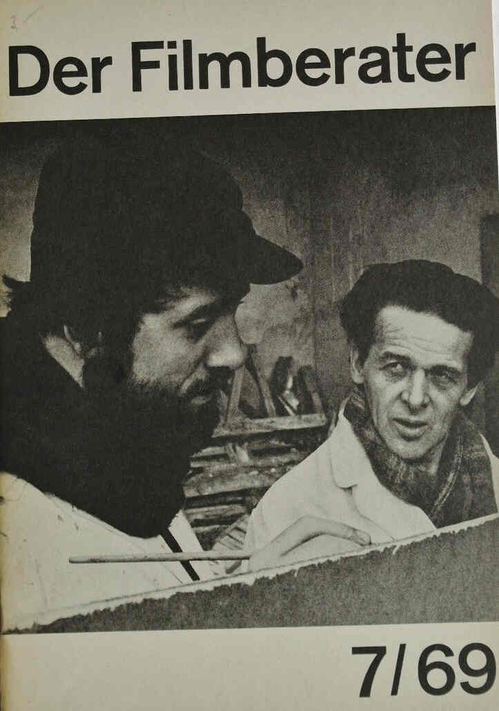 FILMBERATER (Ch) magazine side cover Issue 7  1969