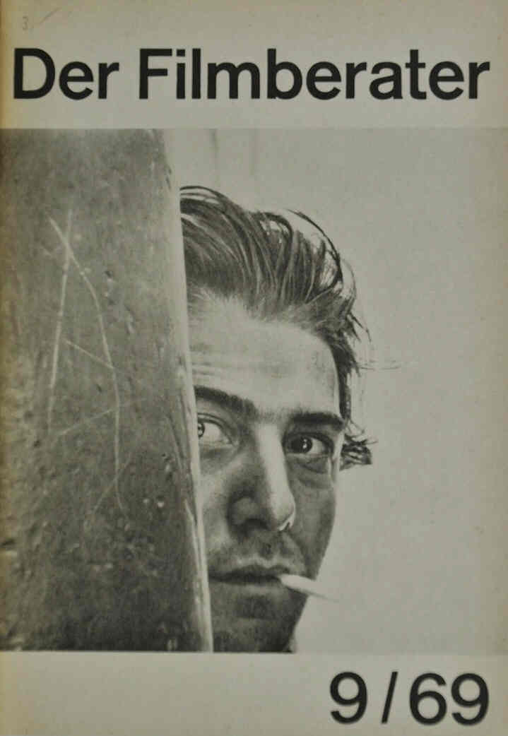 FILMBERATER (Ch) magazine side cover Issue 9  1969