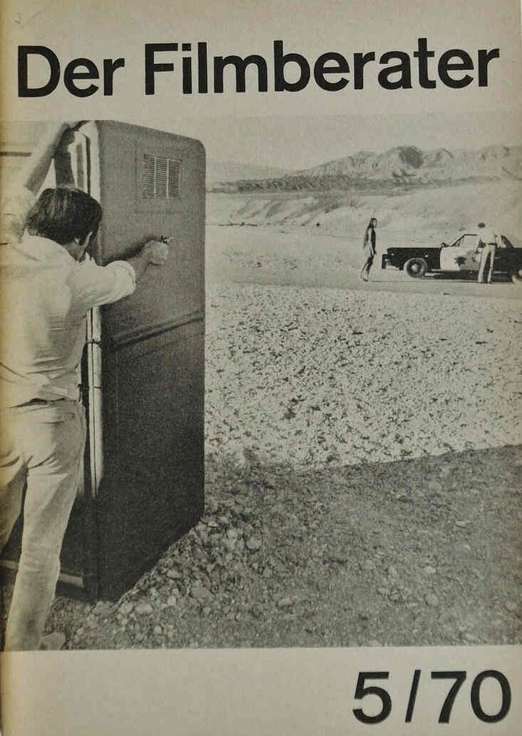 FILMBERATER (Ch) magazine side cover Issue 5  1970