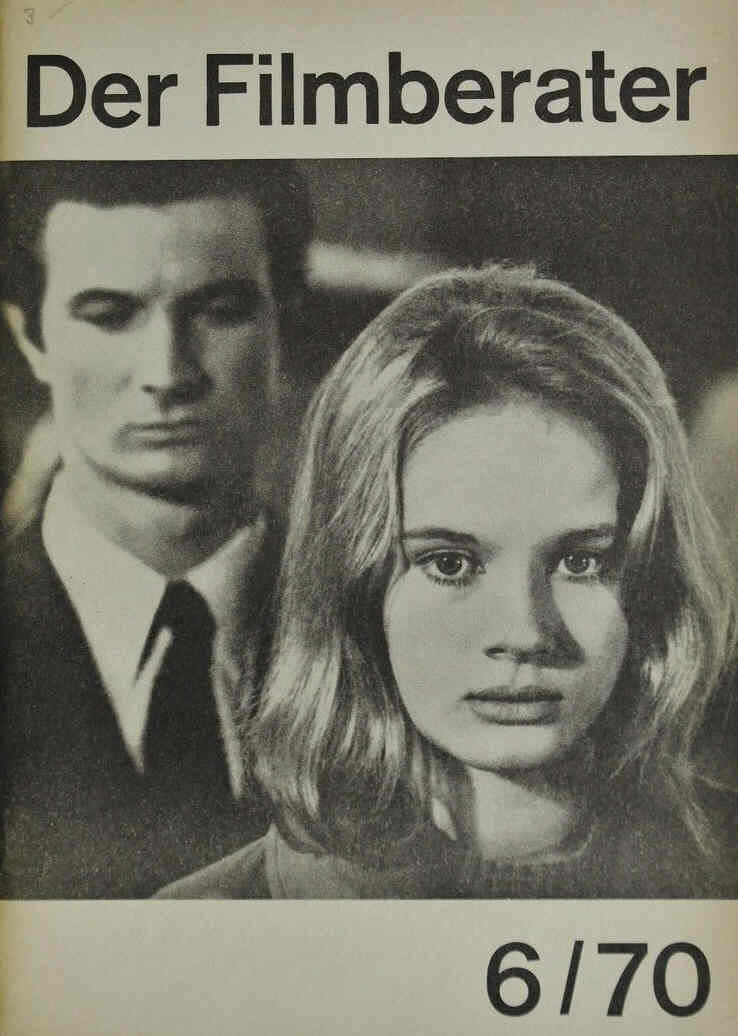 FILMBERATER (Ch) magazine side cover Issue 6  1970