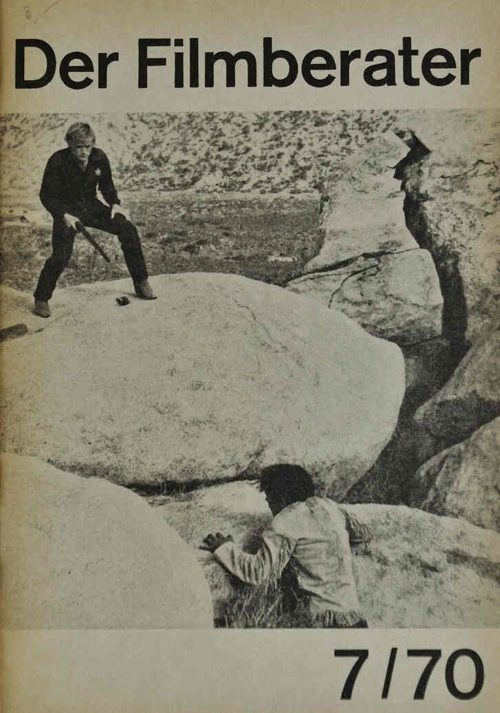 FILMBERATER (Ch) magazine side cover Issue 7  1970