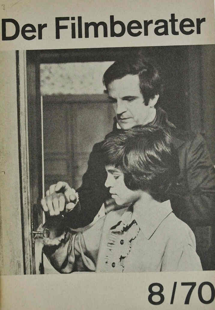 FILMBERATER (Ch) magazine side cover Issue 8  1970
