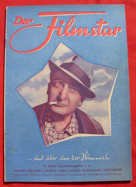 FILMSTAR | DER magazine side cover Issue 3  1948