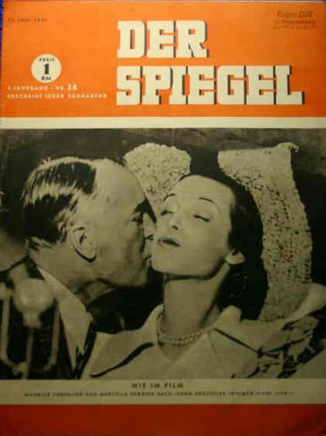 SPIEGEL | DER magazine side cover Issue 28 12 July 1947