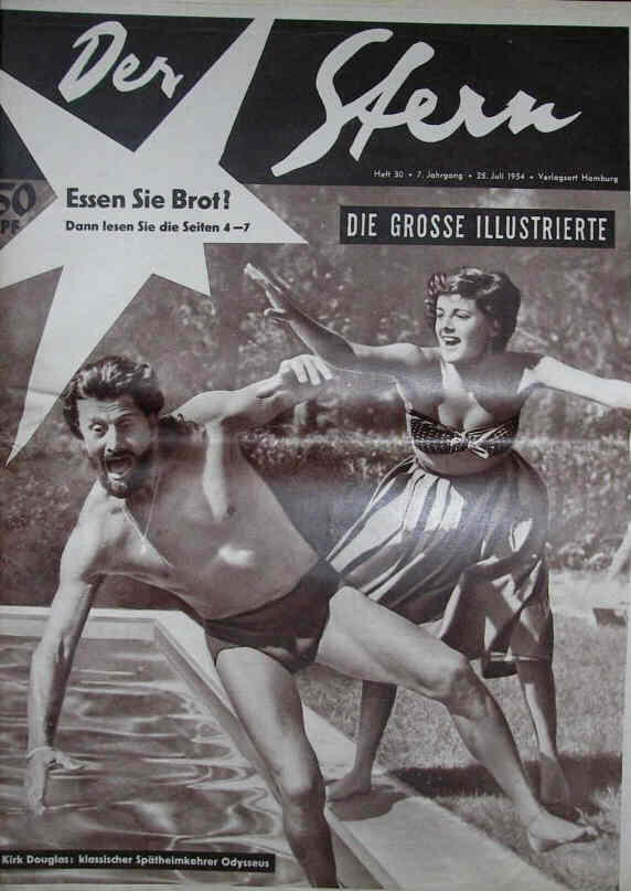 STERN magazine side cover Issue 30 25 July 1954