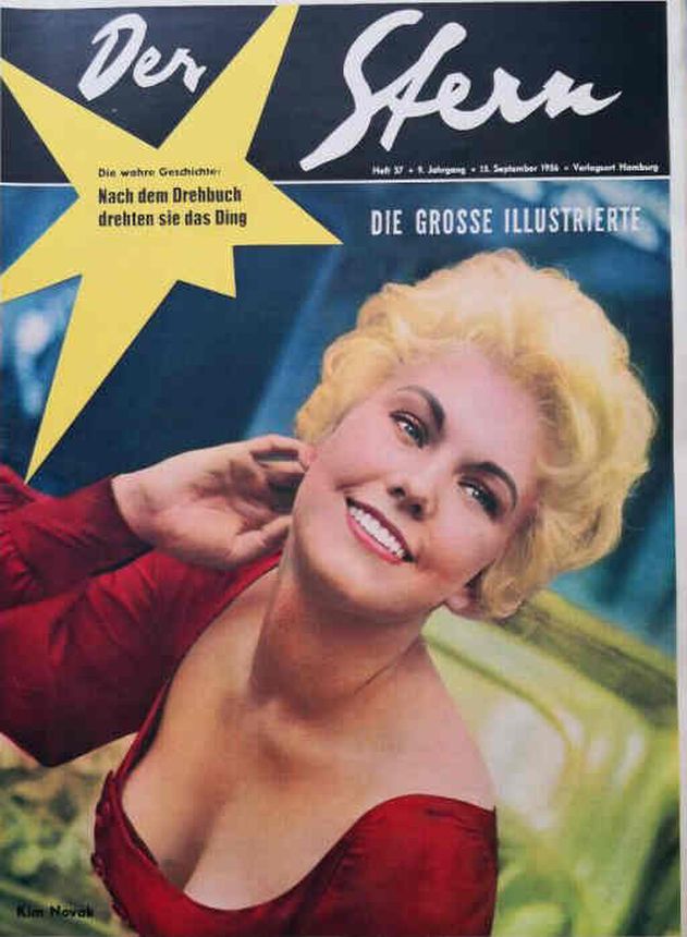 STERN magazine side cover Issue 37 15 September 1956