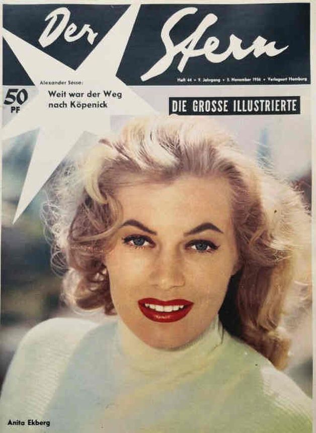 STERN magazine side cover Issue 44 3 November 1956
