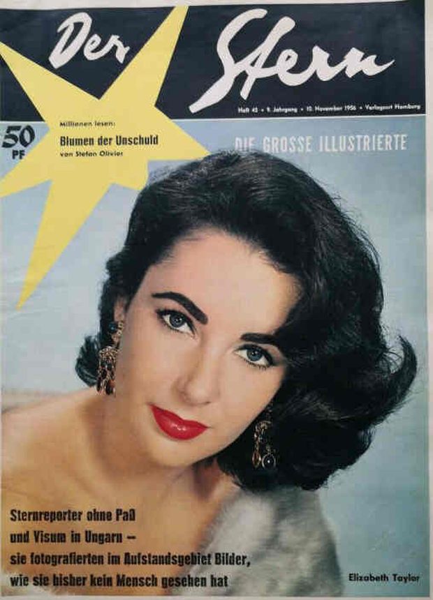 STERN magazine side cover Issue 45 10 November 1956